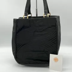 【美品】Tory Burch トートバッグ キルティング ナイロン レザー