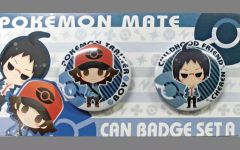 [중고] 배지 핀즈 (캐릭터) A. 소년 & 첼렌 캔 배지 세트 [포켓몬 메이트]