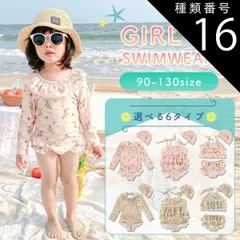 種類16：E：肩紐ワンピース（オレンジ）/110cm  キッズ 水着 女の子 ワンピース セパレート 2点セット ベビー 子供水着 キッズ水着 女の子水着 スイムウェア ビキニ 子供 90cm 100cm 110cm 120cm 130cm おしゃれ かわいい