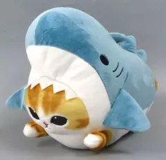【中古】ぬいぐるみ サメにゃん(ブルー) くてんこBIGぬいぐるみ 「mofusand」