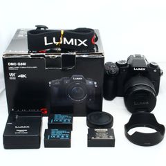 パナソニック ミラーレス一眼カメラ ルミックス G8 標準ズームレンズキット  ブラック DMC-G8M-K