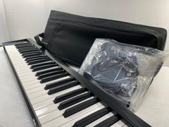 【中古品】熊本県引取り限定　カリーナ CARINA 電子ピアノ 88キー 黒 充電式○YR-18351○