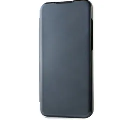 Galaxy S21+ ケース 手帳 SCG10 ギャラクシーs21プラス  ミラー光沢 ハイブリット 手帳 ケース 【Color】 ブラック