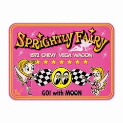 新品 🇺🇸 ★MOONEYES★ SPRIGHTLY FAIRY STICKER【元気妖精ステッカー】ムーンアイズ ステッカー アメリカン雑貨 アメ車 ハイエース カスタムカー ラットフィンク