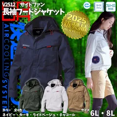 未使用　HOOH 空調服 バッテリーファンセット オリーブ　サイズLL v1127-ks100set.jpg