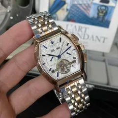 [Vacheron Constantin] メンズマルチファンクション自動巻き腕時計 - 専用ケース・カード・袋付き新品未使用