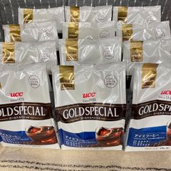 ★125★UCCゴールドスペシャル　アイスレギュラーコーヒー粉３２０ｇ×１２袋