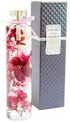 NICHIFLRO 母の日 ハーバリウム リナLina専用BOX付 贈り物 誕生日 女性 記念日 プレゼント 花 L-01( ピンク)