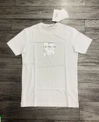 【新品】カルバンクライン　Tシャツ　半袖　ホワイト　※メンズ サイズS、M