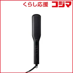 【 新品 未開封 】   テスコム ストレートアイロン マイナスイオン ワイドプレート 45mm 120℃～200℃ 海外対応 交流(コード)式 ブラック TS369A-K 未使用 送料無料