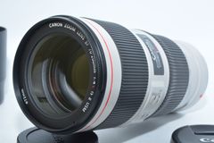 【極上品】 キヤノン Cannon EF70-200mm F4L IS II USM　＃8408