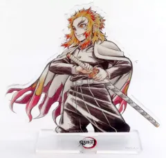 【中古】アクリルスタンド・アクリルパネル 煉獄杏寿郎 アクリルスタンド 「鬼滅の刃 無限列車編 柱描き下ろしイラスト -杏寿郎と炭治郎- WEBSHOPくじ」 D賞