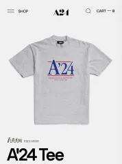 【AAA24限定】A24 Tシャツ AAA24限定】A24 Tシャツ