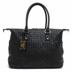 美品　本革　JRA KLEIN KAROO オーストリッチ　トートバッグ　M 極美品✨日本製 オーストリッチ トート 黒 パッチワーク JRA