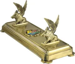 ハリーポッター ホグワーツ 魔法の杖スタンド【魔法の世界を飾る】高級感あふれるダイキャストメタル製