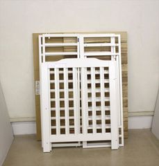 カトージ タチベッド ホワイトF 02160F 寝台サイズ120×70cm ベビーベッド 別売マットレス付 新生児OK クリーニング済み C115003t