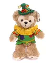 【中古】ぬいぐるみ ダッフィー(ダッフィーのハロウィーン/グリーン) ぬいぐるみバッジ 「ディズニー・ハロウィーン2014」 東京ディズニーシー限定