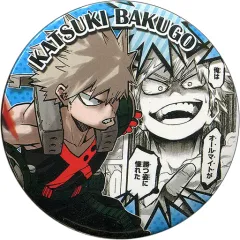 【中古】バッジ・ピンズ 爆豪勝己(右向き/ブルー) 「僕のヒーローアカデミア コレクション缶バッジ“HEROES”」