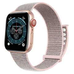 【残りあと僅か！】49mm 46mm 柔らかく快適で軽量で通気性の良いナイロンスポーツループベルトアップルウォッチシリーズ 45mm 10 9 44mm 8 42mm 7 6 41mm 5 40mm 4 SE バンド Ultraに対応 Watch (40mm