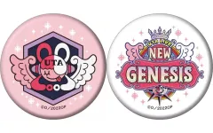 【中古】バッジ・ピンズ [単品] UTA＆NEW GENESIS 缶バッジ2個セット 「ワンピース FILM RED UTA LIVE NEW GENESIS ライブグッズセット」