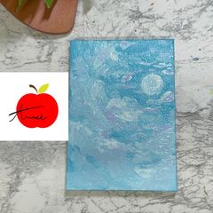 油絵【クリオネの夢】1点物の原画◆作者サイン入り/油彩画 油絵【クリオネの夢】1点物の原画◇作者サイン入り/油彩画 - メルカリ