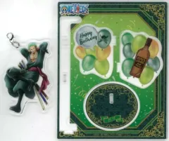 【中古】アクリルスタンド・アクリルパネル ロロノア・ゾロ バースデーゆらゆらアクリルスタンド(2022) 「ワンピース」