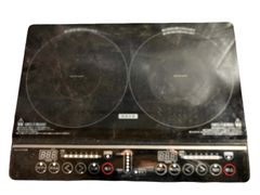 山善　2口IH調理器 YEM-W1456(B)