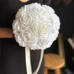 オールドローズラウンドブーケ☆ブートニア