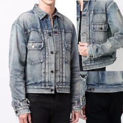 サンローラン パリ SAINT LAURENT PARIS デニムジャケット G