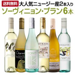 大人気ニュージー産が2本も入った！爽快さわやかなソーヴィニョン・ブラン厳選６本!!