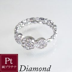 純プラチナ Pt999 天然ダイヤモンド リング 指輪 フリーサイズ プレゼント 女性 品番tc-0156 2営業日前後の発送予定