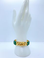 希少✨ GUCCI バングル パイソン 24K GP ゴールド 刻印 - メルカリ