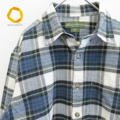 Eddie Bauer エディバウアートップス ネルシャツ チェック 846235i