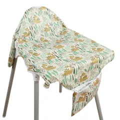 ☆ EF616キョウリュウ ☆ お食事エプロン テーブルクロス一体型 収納付き ylxbib5192 お食事エプロン テーブル 一体型 長袖 食事エプロン エプロン お食事スタイ ベビースタイ ロング 子供用 子供 防水 食べこぼし ベビー こども 子ども