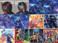 [중고] 종이 제품 전 12 종 세트 색 종이 색상 이거 -KAMEN RIDER OOO & W- [이치 반 쿠지 가면 라이더 오즈 & W ~OOO 10th anniversary~] C상