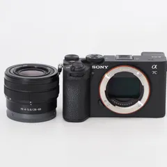 【美品】SONY α7CII ミラーレス一眼 ブラック α7c2 レンズセット ソニー SONY ミラーレス一眼カメラ α7C II ズームレンズキット