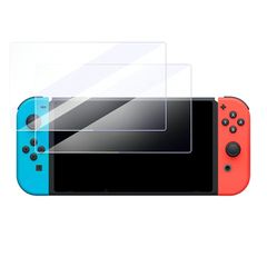 KODA|【 2枚セット ブルーライトカット】任天堂スイッチ Nintendo Switch 対応【ブルーライトカット ガラスフィルム】 硬度9H 強化ガラスフィルム 液晶保護 指紋防止 自動吸着 気泡ゼロ 飛散防止 指紋防止 撥水撥油 3D タッチ ガラスフ