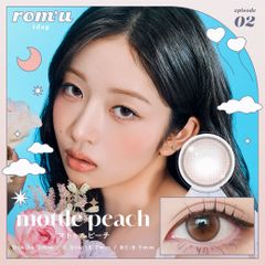 【安心のメーカー直販】romu ロミュ ワンデー マトゥルピーチ (10枚入り) カラコンワンデー 送料無料 度なし