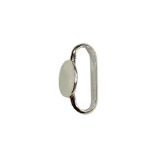 帯留め金具 1本足 極小 10個 BP-57 和装小物 帯締め 帯留め 三分紐 四分紐 根付 金 金色 銀 銀色 シルバー ハンドメイド 着物 和装 和服 帯留 帯締 金具 飾り 留め具 帯 装飾 手作り アクセサリーパーツ アクセ 浴衣