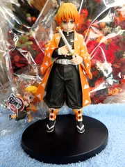 フィギュア　我妻善逸  B バンプレスト 「鬼滅の刃」 -絆ノ装-参ノ型 + 鬼滅の刃×ローソン 劇場版「鬼滅の刃」無限列車編 善逸フィギュア付き