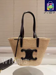 [Celine] バスケットバッグ - 夏のリゾートスタイル | セリーヌ レディースバッグ｜本日限定特価｜新品未使用-WTO輸入1