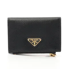 PRADA プラダ サフィアーノトライアングル カードケース