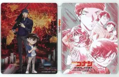 【中古】雑貨 [単品] キービジュアル スチールブック 「Blu-ray/DVD 劇場版 名探偵コナン 緋色の弾丸 ゲオ限定セット」 同梱特典