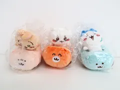 3体セット ちいかわ・うさぎ・ハチワレ ちいかわ ドライブだよ!ブーイぬいぐるみ