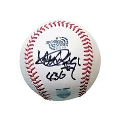 イチロー直筆サイン#51及び通算安打4367書込MLB公式ボール
