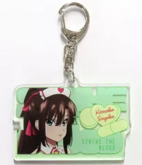 【中古】キーホルダー 煌坂紗矢華 ナース水着 描き下ろしアクリルキーホルダー 「ストライク・ザ・ブラッド POP UP SHOP in ボークス秋葉原ホビー天国2」