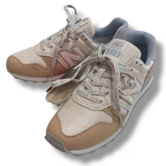 新品 未使用 タグ付き New Balance ニューバランス スニーカー 1J11L6K0200 別注 newbalance×earth WL373 コラボ くすみカラー ベージュ 23.5cm レディース ゴーゴー古着セントラルパーク名古屋店NO.1122
