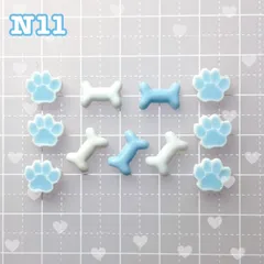 地雷系 ❤︎ 量産型 ❤︎ ゆめかわ ❤︎ 肉球 ネイルパーツ