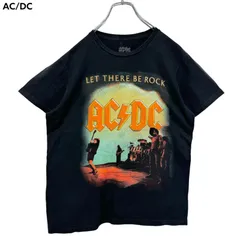 AC/DC ACDC エーシーディーシー LET THERE ROCK Tシャツ ロック バンT バンドT 音楽T ミュージックT 古着