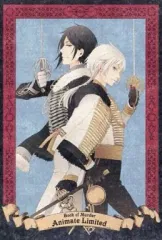 【中古】キャラカード(キャラクター) セバスチャン＆チャールズ 枢やな描き下ろしメッセージカード 「Blu-ray/DVD 黒執事 Book of Murder 下巻」 アニメイト購入特典
